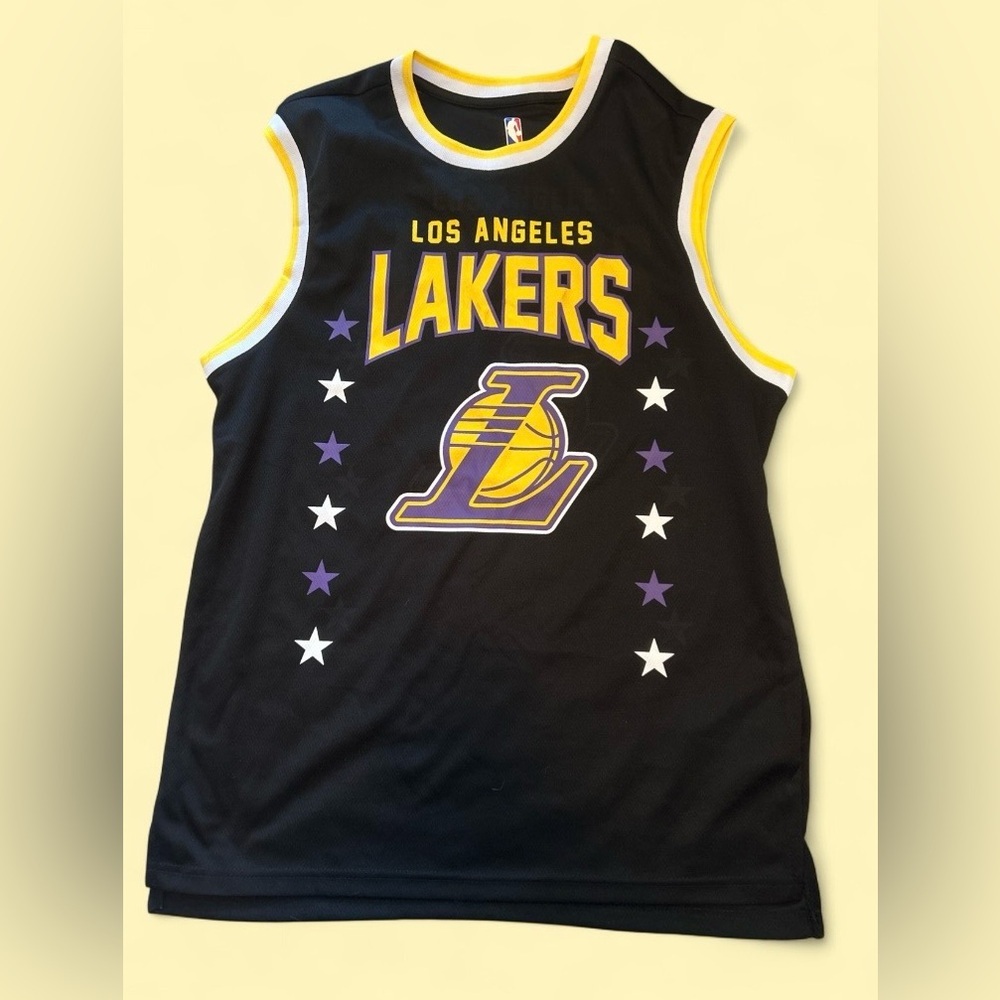 Los Angeles Lakers NBA Jersey | Black & Gold | UNK Brand | Size Large